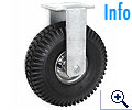 Bockrolle mit verstaerktem Luftrad 300x100mm