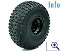 Kenda SKORPION Stollenreifen 560x250mm 22x11.00-8 Zoll  mit glasfaserverst&auml;rkter Polyamid-Felge 
