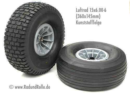 360x145mm 15x6.00-6 Reifen