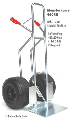 Dachdecker Sackkarre oder Strandkorb-Karre