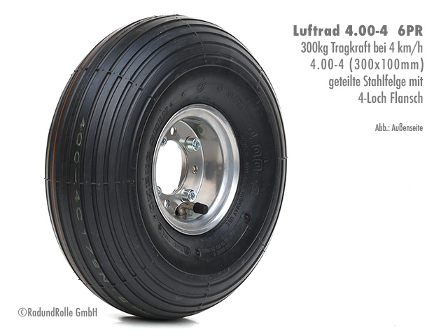 Antriebsrad mit Flangefelge
